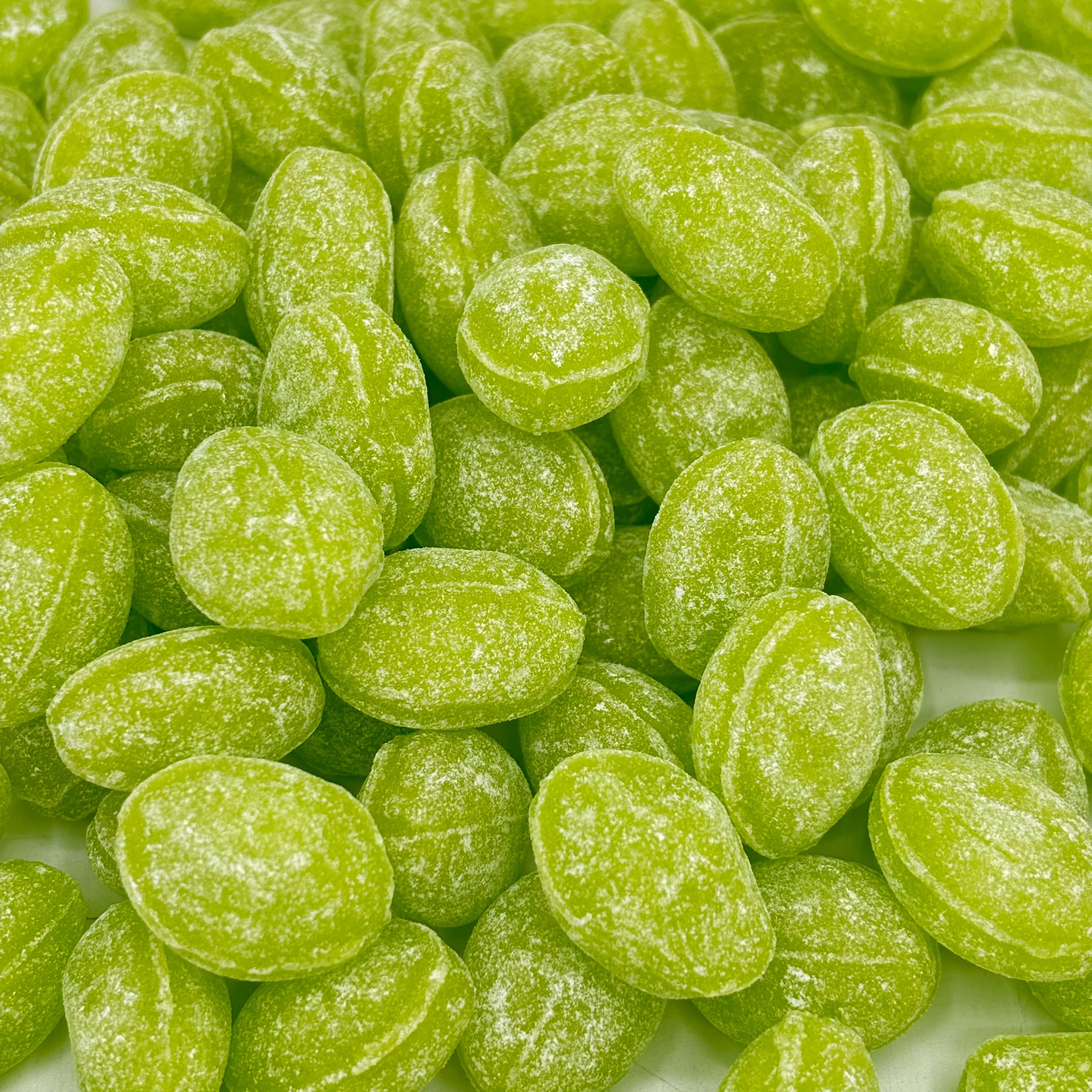 Claeys Green Apple Sanded Drops – Hard Candy – Bulk Value Bag - Image 3