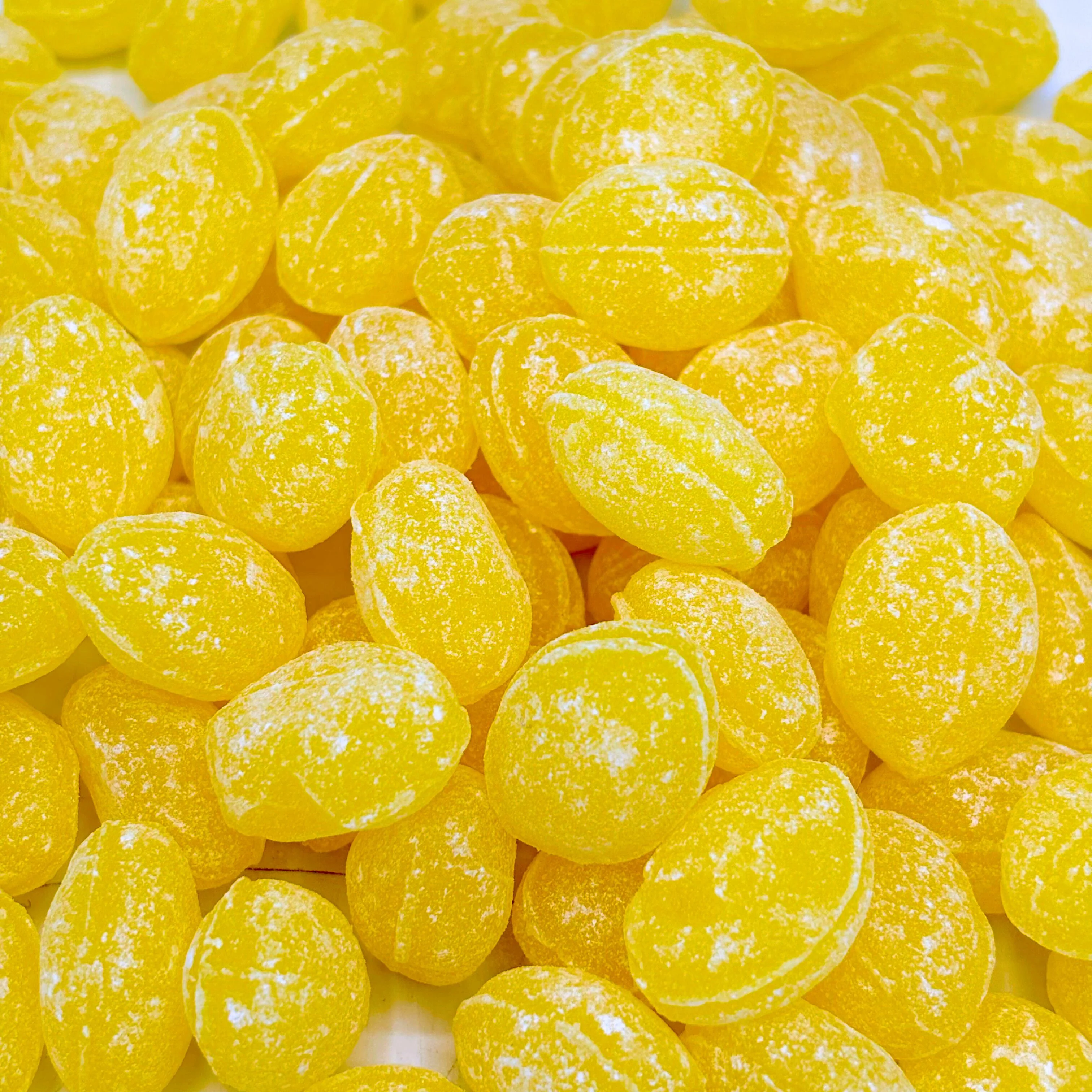 Claeys Lemon Sanded Drops – Hard Candy – Bulk Value Bag - Image 3