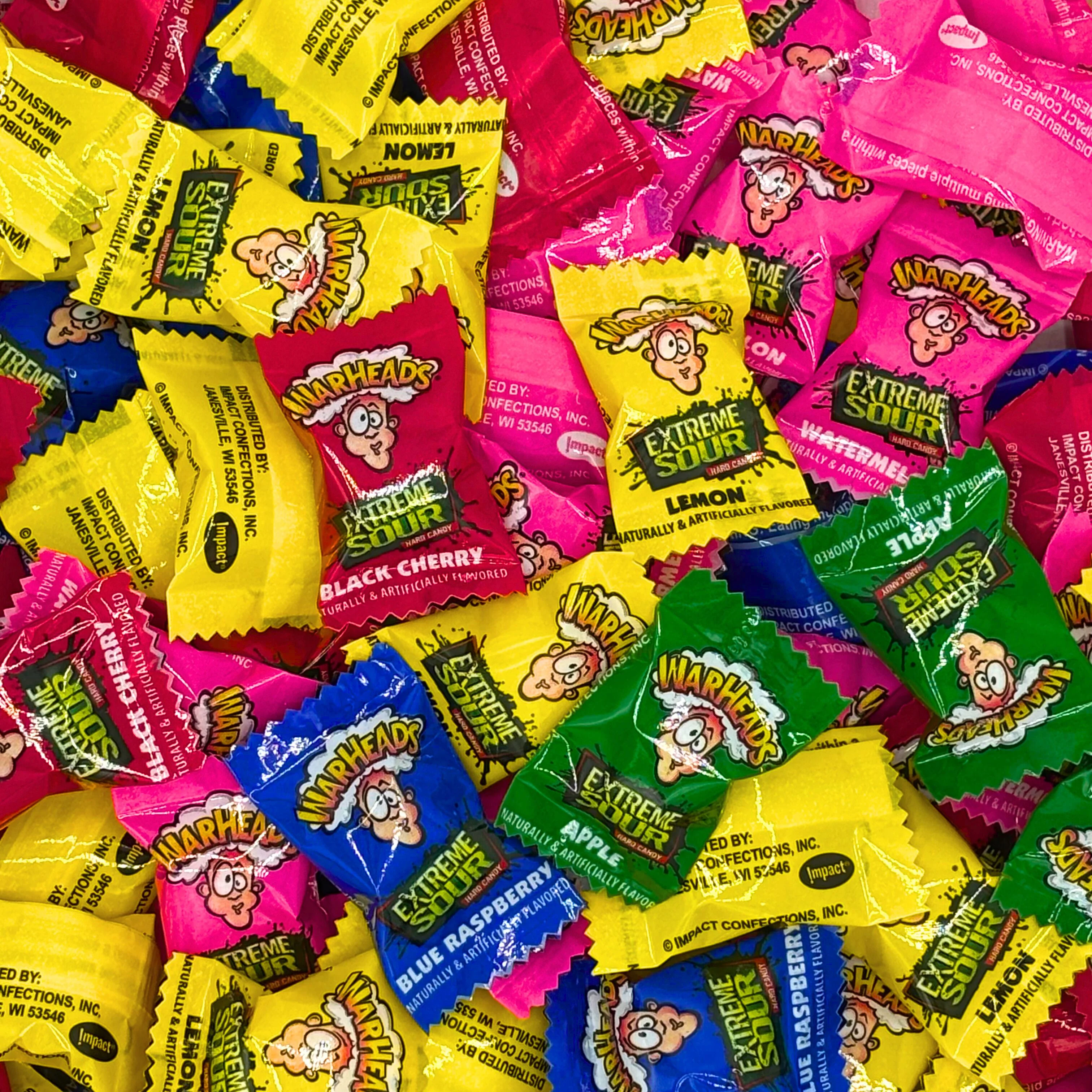 Warheads Extreme Sour Assorted Fruit Flavors – Hard Candy – Bulk Value Bag - Image 3